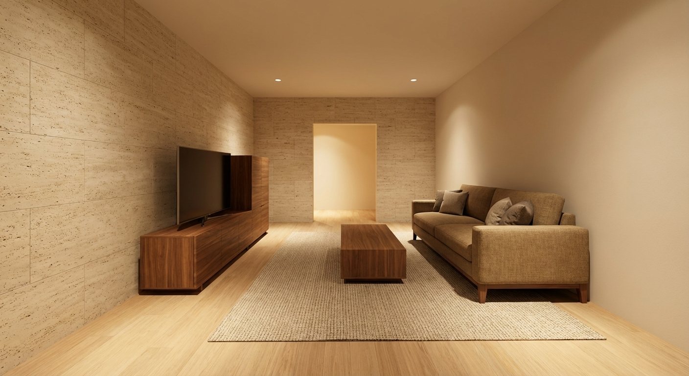 Calm interior variant render