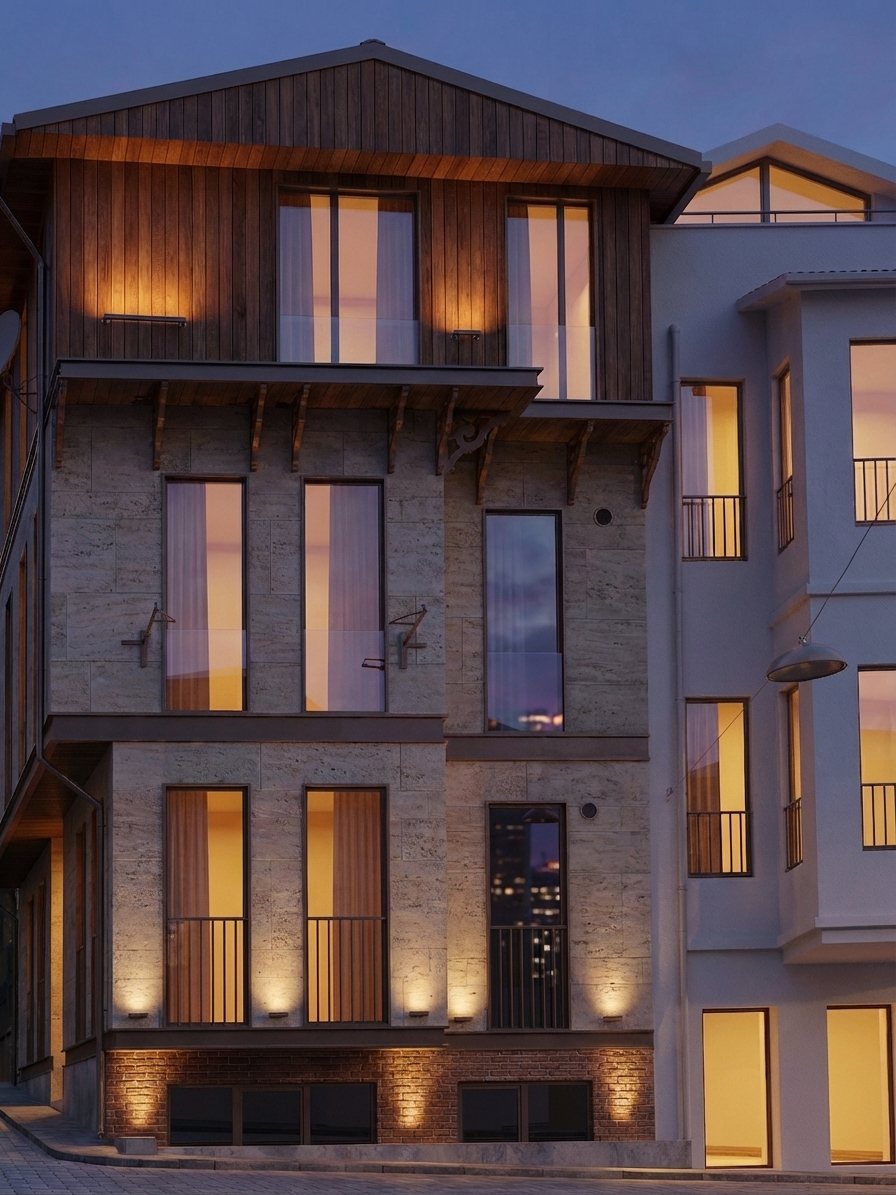 Final portrait architecture render