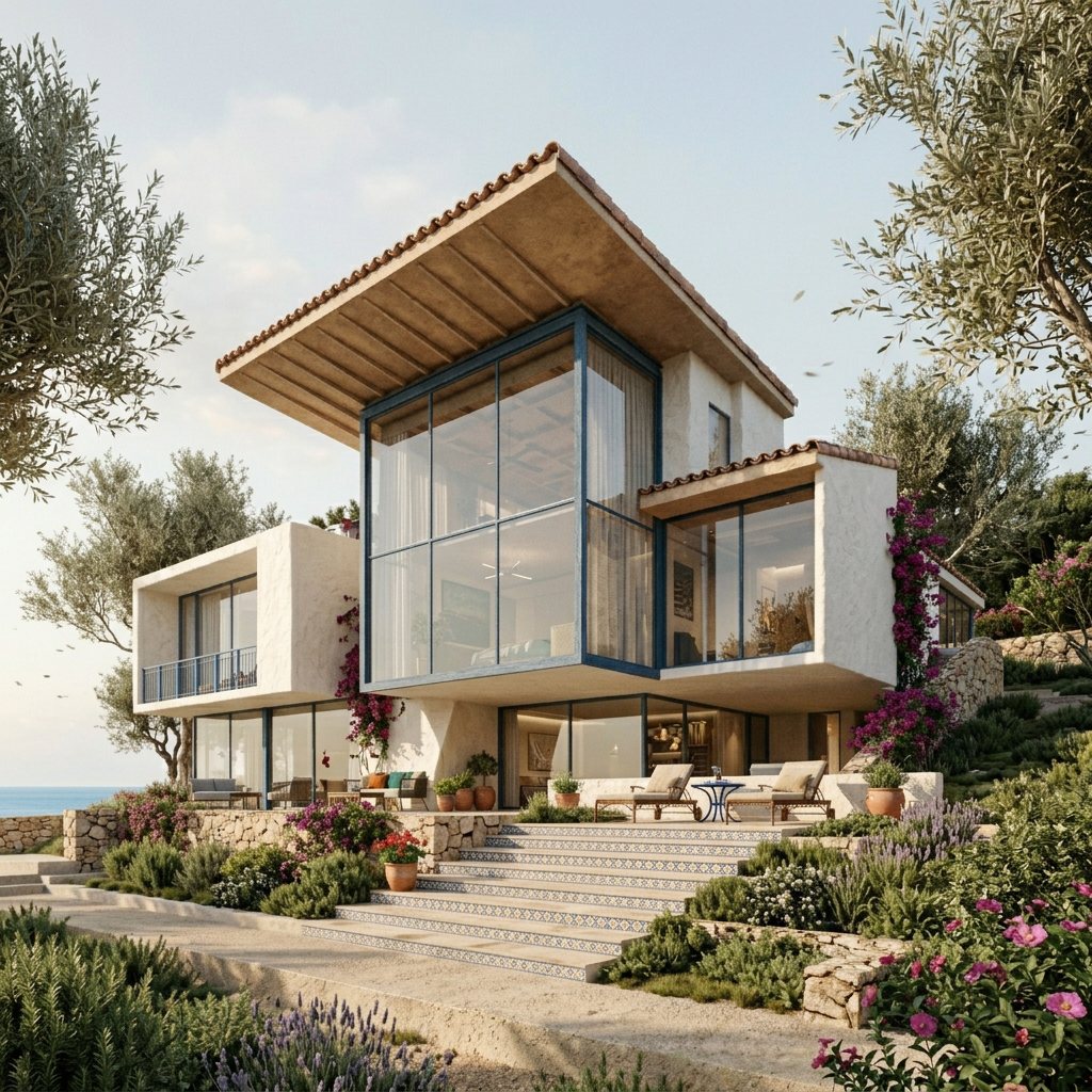 Exterior material decision module sample